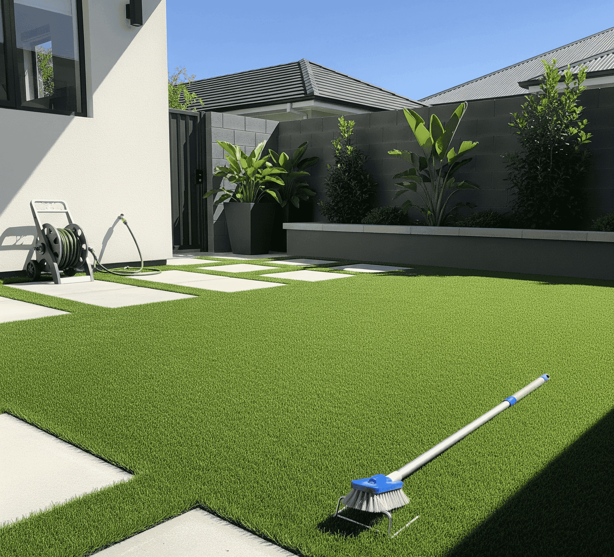 คู่มือดูแลรักษาหญ้าเทียม (ฉบับสมบูรณ์) ให้สวยทนทานเหมือนวันแรกที่ติดตั้ง - Image 1