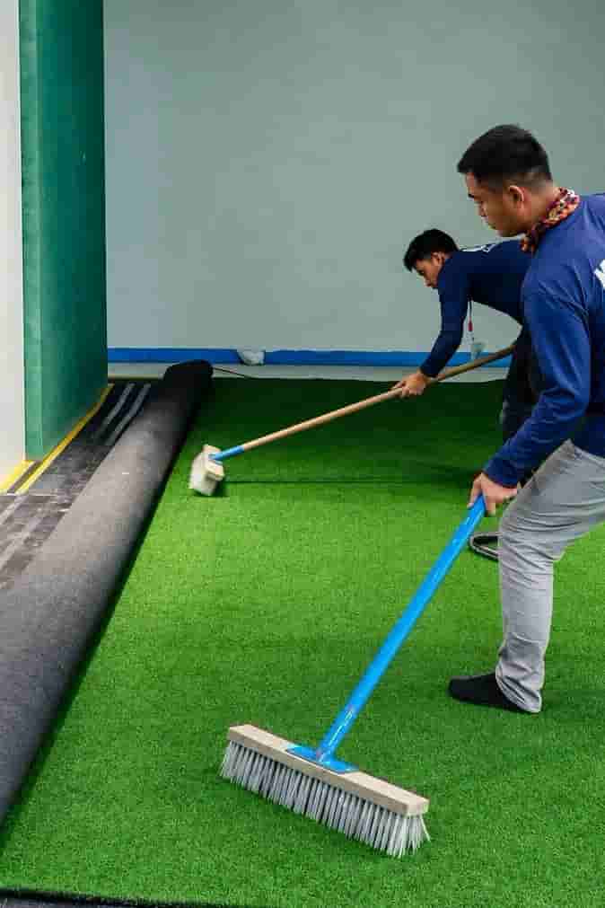 เปลี่ยนพื้นที่ภายในอาคาร  สู่ห้องซ้อมกอล์ฟ โดย About Grass - Image 4