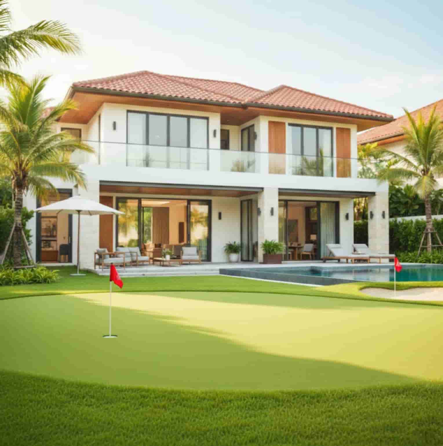  สร้างสนามพัตต์กอล์ฟในบ้าน เลือกหญ้าแบบไหนดี ระหว่างหญ้าจริง vs หญ้าเทียม - Image 1