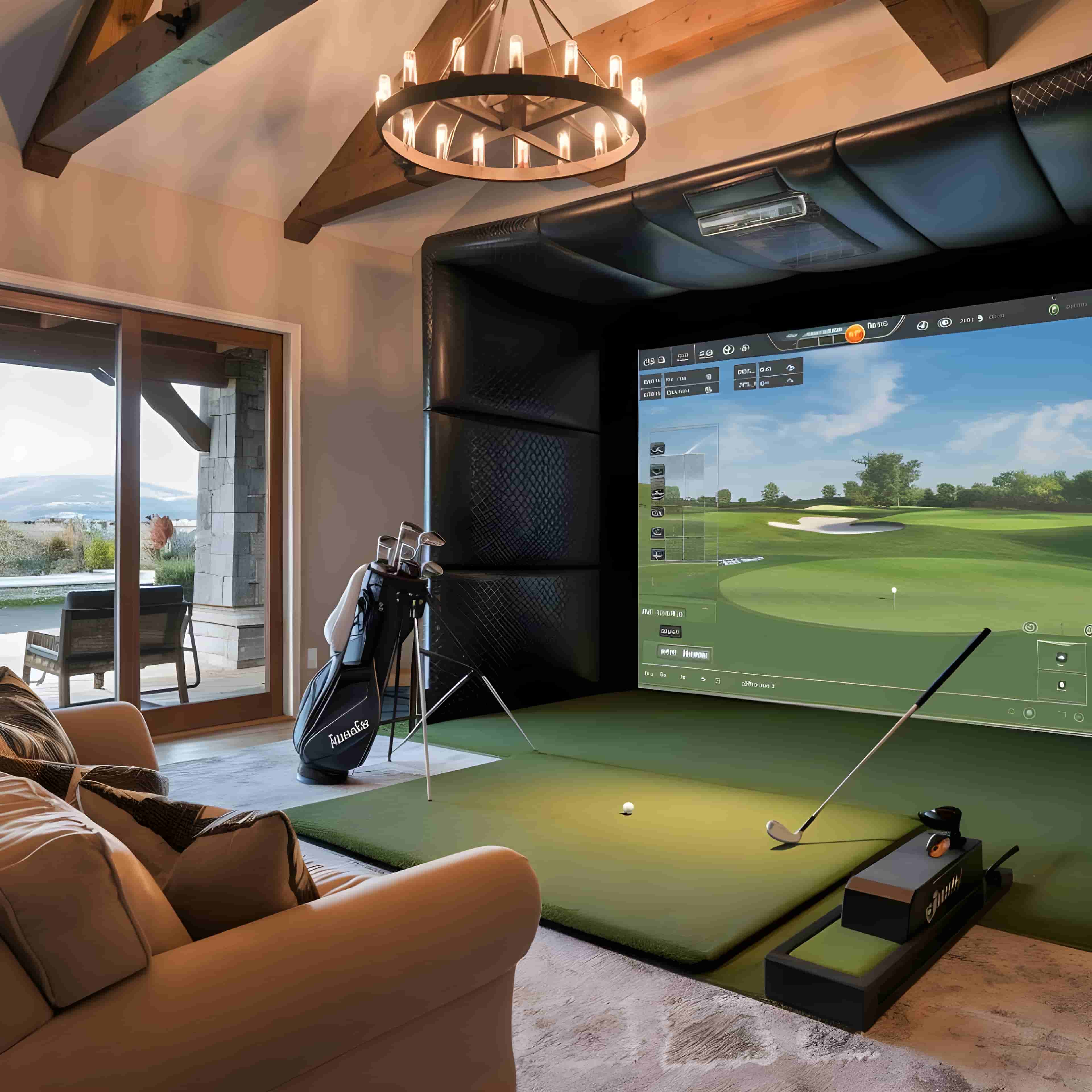 อยากทำ Golf Simulator Room ในบ้าน ต้องเตรียมอะไรบ้าง? พร้อมแนะนำงบประมาณ และเทคนิคเลือกอุปกรณ์ - Image 1